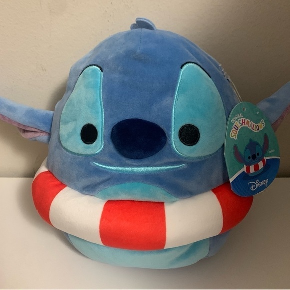 Stitch with Life Preserver Squishmallow 🛟 - Picture 3 of 10